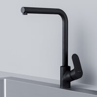 Кухонная мойка БелЭворс Styl L + Like F8005022 (черный)