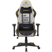 Игровое (геймерское) кресло Evolution Tactic PRO Special edition D2 (черный/серый/желтый)
