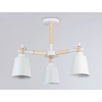 Люстра средней высоты Ambrella light TR82204/3 WH/LWD