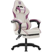 Игровое (геймерское) кресло Defender Serenity (белый/фиолетовый)