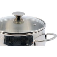 Кастрюля Кухар Магнолия Престиж со стеклянной крышкой 3.5 л