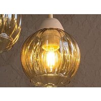 Люстра средней высоты Aitin Pro НПБ 02-6x60-105 C1228/6 (белый)