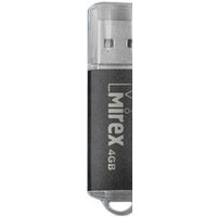 USB Flash Mirex UNIT BLACK 4GB (13600-FMUUND04)