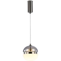 Подвесная люстра Ambrella light LH11003 SM/FR (дымчатый/белый матовый)