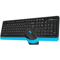 Офисный набор A4Tech Fstyler FG1010 (черный/синий)