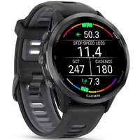 Умные часы Garmin Forerunner 970 47 мм (темно-серый/серый)