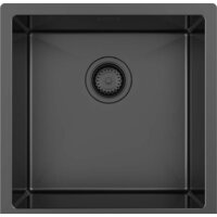 Кухонная мойка ZorG ZRN 4545 Premium PVD Gunblack