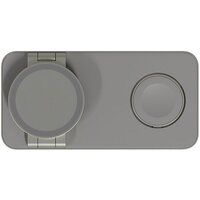 Беспроводное зарядное Magssory Yoga 3 в 1 Charging Station для Samsung Qi2 WCH017t (титан)