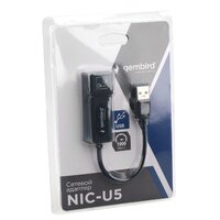 Сетевой адаптер Gembird NIC-U5 (Type-C)