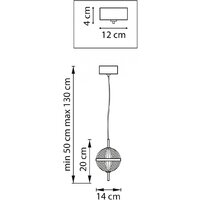 Подвесная люстра Lightstar Acrile 738023