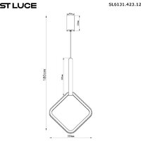 Подвесная люстра ST Luce SL6131.423.12