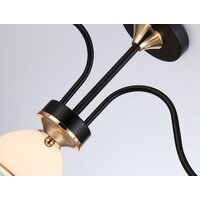Люстра средней высоты Ambrella light Traditional TR3161/3 BK/FGD