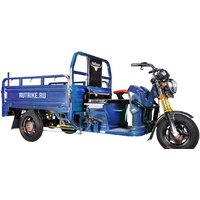 Грузовой электроскутер Rutrike Гибрид 1500 60V1000W (синий)
