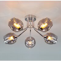 Люстра средней высоты Евросвет Marci 30164/5 (Хром)
