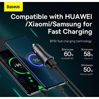 Автомобильное зарядное Baseus CGJM000013