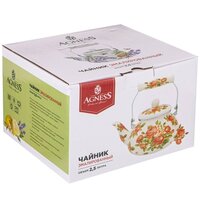 Чайник без свистка Agness Корейская роза 934-396