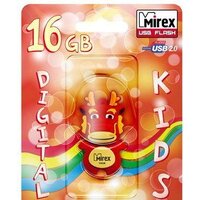 USB Flash Mirex DRAGON RED 16GB (13600-KIDDAR16)