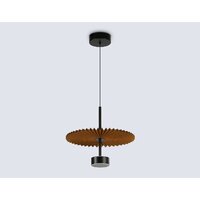 Подвесная люстра Ambrella LH72607 BK/CF (черный/кофе)