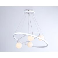 Подвесная люстра Ambrella light Comfort FL66321/1+4 WH (белый)