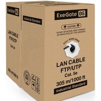 Кабель ExeGate UTP4-C5e-CCA-S24-OUT-PE-BK-305 UTP