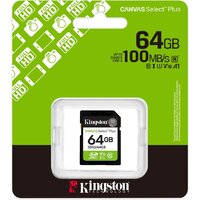 Карта памяти Kingston Canvas Select Plus SDXC 64GB SDS3/64GB