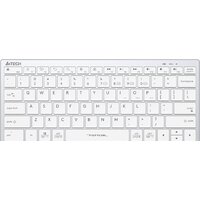 Клавиатура A4Tech Fstyler FBX51C (серебристый/белый)