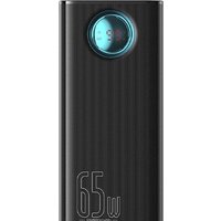Внешний аккумулятор Baseus Amblight Digital Display Fast Charge Power Bank 65W 26800mAh (черный)