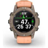 Умные часы Garmin Descent G2 (коричневый/розовый)