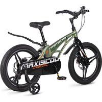 Детский велосипед Maxiscoo Cosmic 18 2026 MSC-C1851D (оливковый матовый)