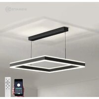 Линейный светильник Estares Stella 100WS-APP-500x500x1200-BLACK/WHITE-220-IP20