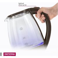 Электрический чайник Мастерица EK-1801G (коричневый)