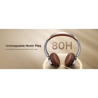 Наушники Ugreen Studio Plus HP207 (серебристый/коричневый)