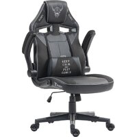 Игровое (геймерское) кресло FLOKY Asgard Black (черный)