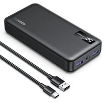 Внешний аккумулятор Ugreen PB312 20000mAh (черный)