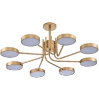 Люстра средней высоты Escada Skylar 10258/8 LED*70W Champagne gold