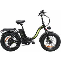 Электровелосипед Motiko MF1 (черный/зеленый)
