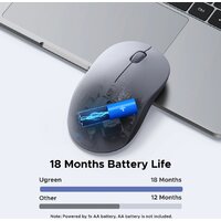 Мышь Ugreen M331 65627 (серый)