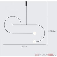 Подвесная люстра ImperiumLoft Lines-04 140819-26