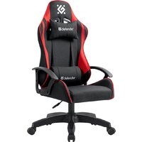 Игровое (геймерское) кресло Defender Kraken (черный/красный)