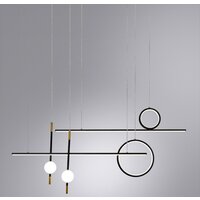 Подвесная люстра Arte Lamp Polaris A2610SP-85BK