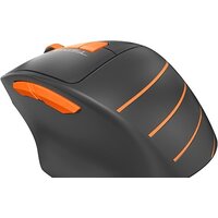Мышь A4Tech Fstyler FG30 (черный/оранжевый)