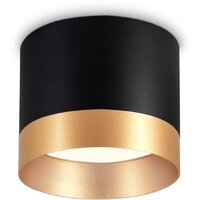 Спот Ambrella light GX53 TN5317 BK/GD (черный/золото)