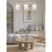 Припотолочная люстра Aitin Pro НПБ 02-3x60-101 6096/3 (белый/зотоло)