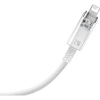 Кабель Baseus Explorer Series Fast Charging Cable with Smart Temperature Control 2.4A USB Type-A - Lightning (2 м, белый)