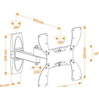 Кронштейн для телевизора Holder LCDS-5046