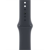 Умные часы Apple Watch SE 3 40 мм (алюминиевый корпус, полуночный/полуночный, спортивный силиконовый ремешок S/M)