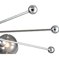 Люстра средней высоты Escada Universe 695/5P E14*40W Chrome