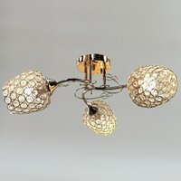 Люстра средней высоты Aitin Pro НПБ 02-3x60-101 6049/3 (золото)