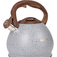 Чайник со свистком Kukmara Черный мрамор kuk-07/3103455