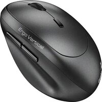 Вертикальная мышь Genius Ergo 8350S (темно-серый)